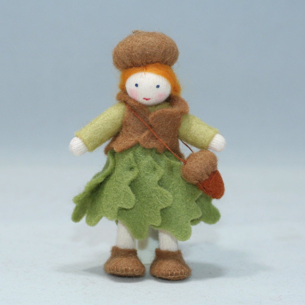 Acorn Friends (handmade bendable doll set) - Eco Flower Fairies LLC - Waldorf Doll Shop - Handmade by Ambrosius