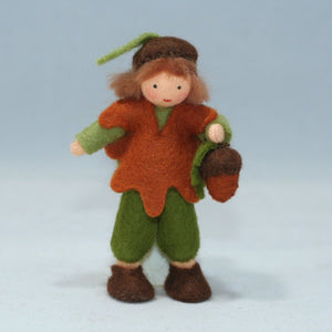 Acorn Friends (handmade bendable doll set) - Eco Flower Fairies LLC - Waldorf Doll Shop - Handmade by Ambrosius