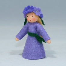 Aster Fairy (handmade decorative felt doll) - Eco Flower Fairies LLC - Waldorf Doll Shop - Handmade by Ambrosius