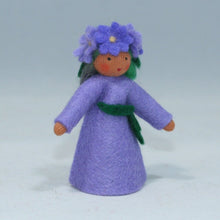 Aster Fairy (handmade decorative felt doll) - Eco Flower Fairies LLC - Waldorf Doll Shop - Handmade by Ambrosius