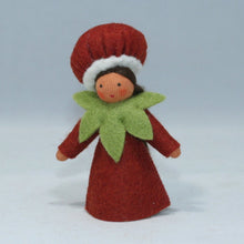 Chestnut Mother and Baby (handmade decorative felt doll) - Eco Flower Fairies LLC - Waldorf Doll Shop - Handmade by Ambrosius