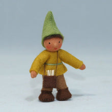 Forest Gnome Family (handmade bendable doll set) - Eco Flower Fairies LLC - Waldorf Doll Shop - Handmade by Ambrosius