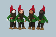 Forest Gnome Family (handmade bendable doll set) - Eco Flower Fairies LLC - Waldorf Doll Shop - Handmade by Ambrosius