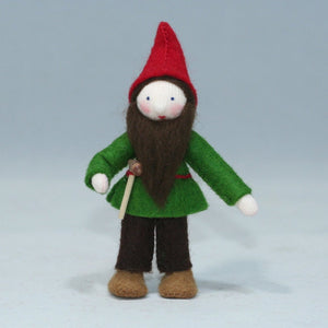 Forest Gnome Family (handmade bendable doll set) - Eco Flower Fairies LLC - Waldorf Doll Shop - Handmade by Ambrosius