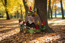 Forest Gnome Family (handmade bendable doll set) - Eco Flower Fairies LLC - Waldorf Doll Shop - Handmade by Ambrosius