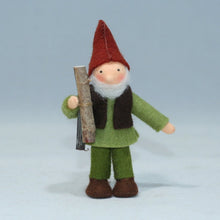 Forest Gnome Family (handmade bendable doll set) - Eco Flower Fairies LLC - Waldorf Doll Shop - Handmade by Ambrosius