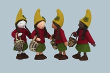 Forest Gnome Family (handmade bendable doll set) - Eco Flower Fairies LLC - Waldorf Doll Shop - Handmade by Ambrosius