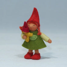 Forest Gnome Family (handmade bendable doll set) - Eco Flower Fairies LLC - Waldorf Doll Shop - Handmade by Ambrosius