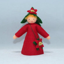 Poinsettia Fairy | Waldorf Doll Shop | Eco Flower Fairies | Handmade by Ambrosius