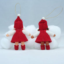 Santa's Helpers (handmade decorative felt doll) - Eco Flower Fairies LLC - Waldorf Doll Shop - Handmade by Ambrosius