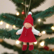 Santa's Helpers (handmade decorative felt doll) - Eco Flower Fairies LLC - Waldorf Doll Shop - Handmade by Ambrosius