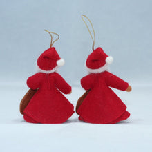 Santa Claus (handmade decorative felt doll) - Eco Flower Fairies LLC - Waldorf Doll Shop - Handmade by Ambrosius