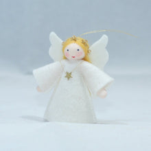 Christmas Angel (handmade decorative felt doll) - Eco Flower Fairies LLC - Waldorf Doll Shop - Handmade by Ambrosius