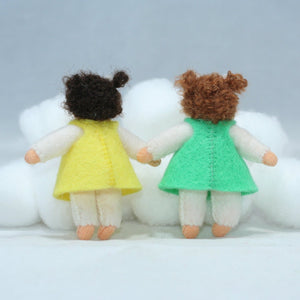 Holiday Helpers (handmade decorative felt doll) - Eco Flower Fairies LLC - Waldorf Doll Shop - Handmade by Ambrosius