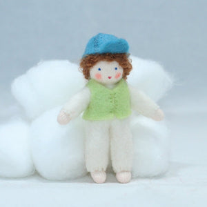 Holiday Helpers (handmade decorative felt doll) - Eco Flower Fairies LLC - Waldorf Doll Shop - Handmade by Ambrosius