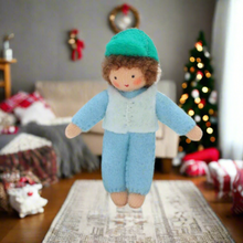 Holiday Helpers (handmade decorative felt doll) - Eco Flower Fairies LLC - Waldorf Doll Shop - Handmade by Ambrosius