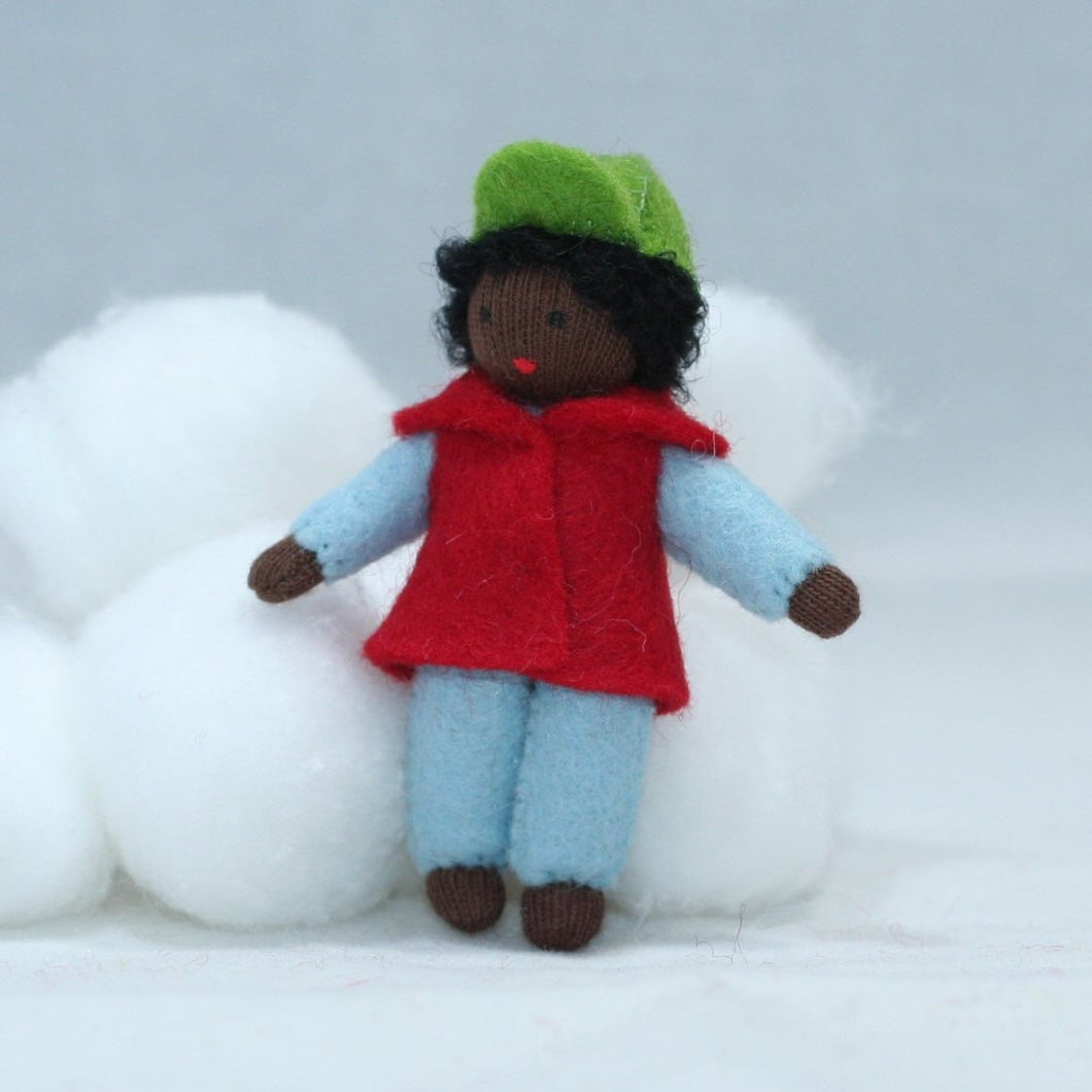 Holiday Helpers (handmade decorative felt doll) - Eco Flower Fairies LLC - Waldorf Doll Shop - Handmade by Ambrosius