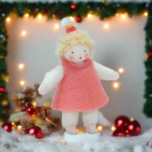 Holiday Helpers (handmade decorative felt doll) - Eco Flower Fairies LLC - Waldorf Doll Shop - Handmade by Ambrosius