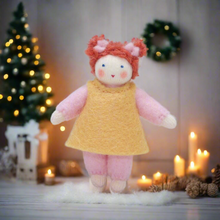 Holiday Helpers (handmade decorative felt doll) - Eco Flower Fairies LLC - Waldorf Doll Shop - Handmade by Ambrosius