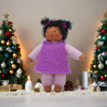 Holiday Helpers (handmade decorative felt doll) - Eco Flower Fairies LLC - Waldorf Doll Shop - Handmade by Ambrosius