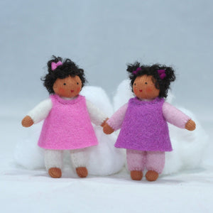 Holiday Helpers (handmade decorative felt doll) - Eco Flower Fairies LLC - Waldorf Doll Shop - Handmade by Ambrosius