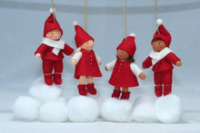 Santa's Helpers (handmade decorative felt doll) - Eco Flower Fairies LLC - Waldorf Doll Shop - Handmade by Ambrosius