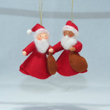 Santa Claus (handmade decorative felt doll) - Eco Flower Fairies LLC - Waldorf Doll Shop - Handmade by Ambrosius