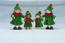 Christmas Tree Fairy (handmade decorative felt doll) - Eco Flower Fairies LLC - Waldorf Doll Shop - Handmade by Ambrosius