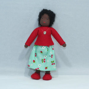 Mother Doll (4.5" handmade bendable felt doll)