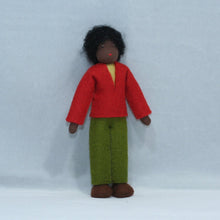 Father Doll (5"handmade bendable felt doll)