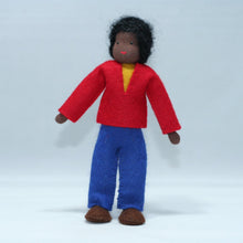 Father Doll (5"handmade bendable felt doll)