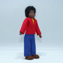 Father Doll (5"handmade bendable felt doll)