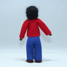 Father Doll (5"handmade bendable felt doll)