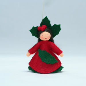 Holly Berry Princess | Waldorf Doll Shop | Eco Flower Fairies | Handmade by Ambrosius