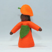 Japanese Lantern Fairy (handmade decorative felt doll) - Eco Flower Fairies LLC - Waldorf Doll Shop - Handmade by Ambrosius