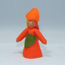 Japanese Lantern Fairy (handmade decorative felt doll) - Eco Flower Fairies LLC - Waldorf Doll Shop - Handmade by Ambrosius