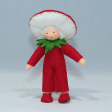 Mushroom Family (handmade bendable felt doll set) - Eco Flower Fairies LLC - Waldorf Doll Shop - Handmade by Ambrosius