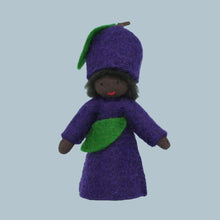 Plum Fairy (handmade decorative felt doll) - Eco Flower Fairies LLC - Waldorf Doll Shop - Handmade by Ambrosius