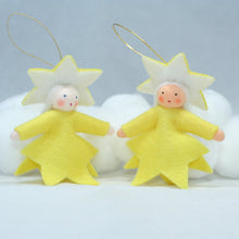 Star Fairy (handmade decorative felt doll) - Eco Flower Fairies LLC - Waldorf Doll Shop - Handmade by Ambrosius