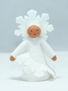 Snowflake Fairy | Waldorf Doll Shop | Eco Flower Fairies | Handmade by Ambrosius