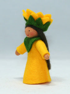 Sunflower Fairy | Waldorf Doll Shop | Eco Flower Fairies | Handmade by Ambrosius