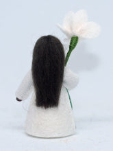 Narcissus Fairy (2.5" handmade decorative felt doll)