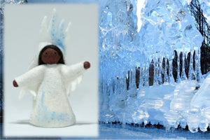 Ice Fairy | Waldorf Doll Shop | Eco Flower Fairies | Handmade by Ambrosius