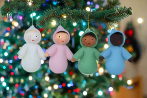 Christmas Baby | Waldorf Doll Shop | Eco Flower Fairies | Handmade by Ambrosius