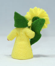 Calendula Fairy Doll – 2.5” Handmade Felt Waldorf Decoration by Ambrosius