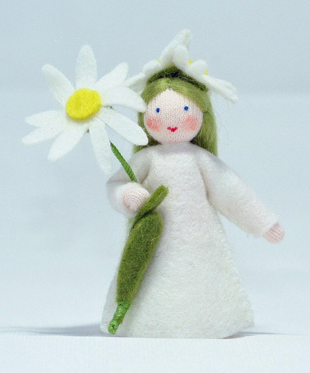 Handmade Desert Star Fairy Doll by Ambrosius – Eco-Friendly Wool Felt Waldorf Toy from Eco Flower Fairies LLC