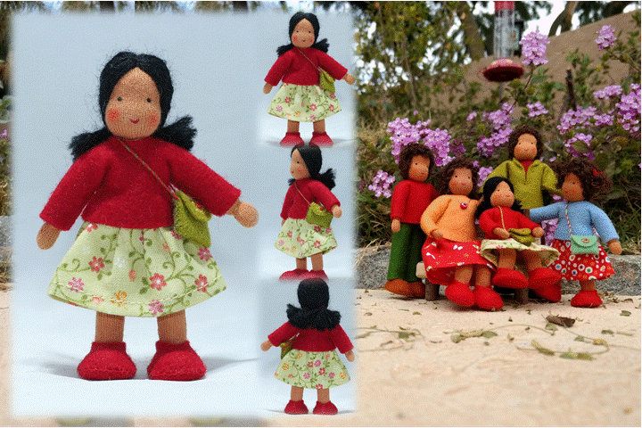 Waldorf Girl Doll | Waldorf Doll Shop | Eco Flower Fairies | Handmade by Ambrosius