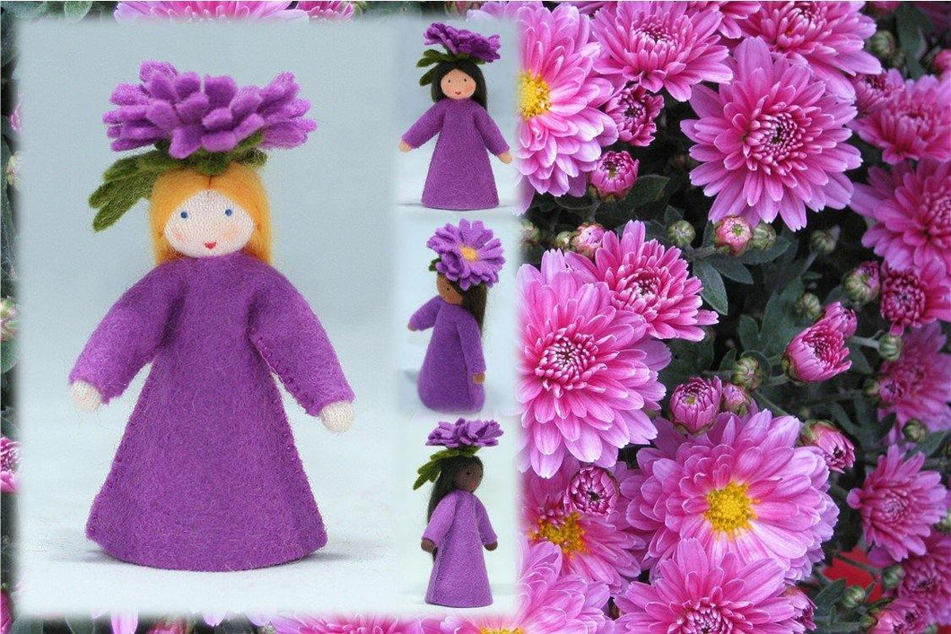 Chrysanthemum Prince | Waldorf Doll Shop | Eco Flower Fairies | Handmade by Ambrosius