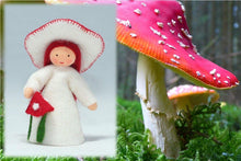 Fly Agaric Fairy | Waldorf Doll Shop | Eco Flower Fairies | Handmade by Ambrosius
