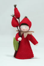 Handmade Rose Hips Fairy Doll by Ambrosius – Eco-Friendly Wool Felt Waldorf Toy from Eco Flower Fairies LLC